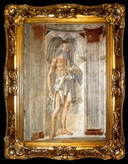 framed  GHIRLANDAIO, Domenico St Jerome, ta009-2